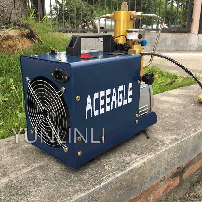 High Pressure Air Pump Electric Air Compressor for Pneumatic Airgun Scuba Rifle PCP Inflator Water and oil separation Air Pump