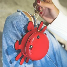 2018 Cute Key Holder Wallet High Quality PU Leather Female Solid Key Wallet Organizer Bag Car Housekeeper Wallet Red Coin Purse