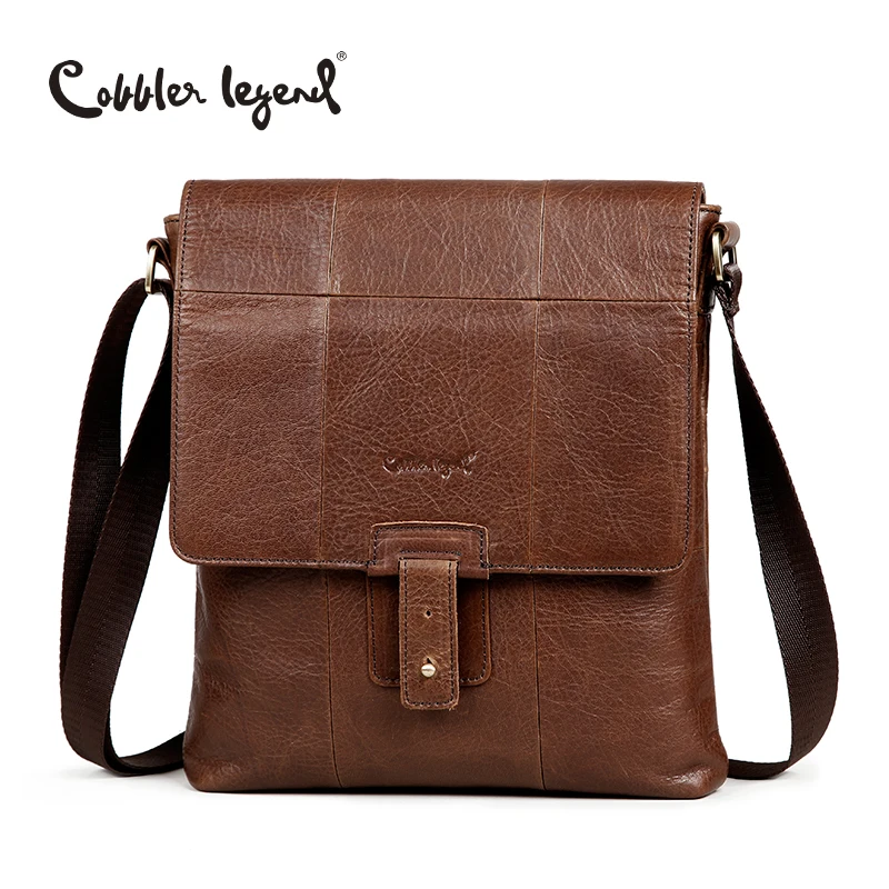 www.cinemas93.org : Buy Cobbler Legend Fashion Brand Genuine Leather Men&#39;s Crossbody Bags Hot Sale ...