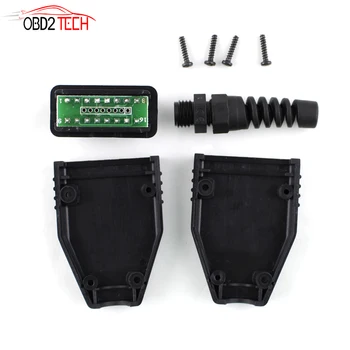 

16Pin OBD2 Connector OBD 2 16 Pin OBD II Adaptor OBDII J1962 Connector Car Diagnostic Cable Male Plug Adapter