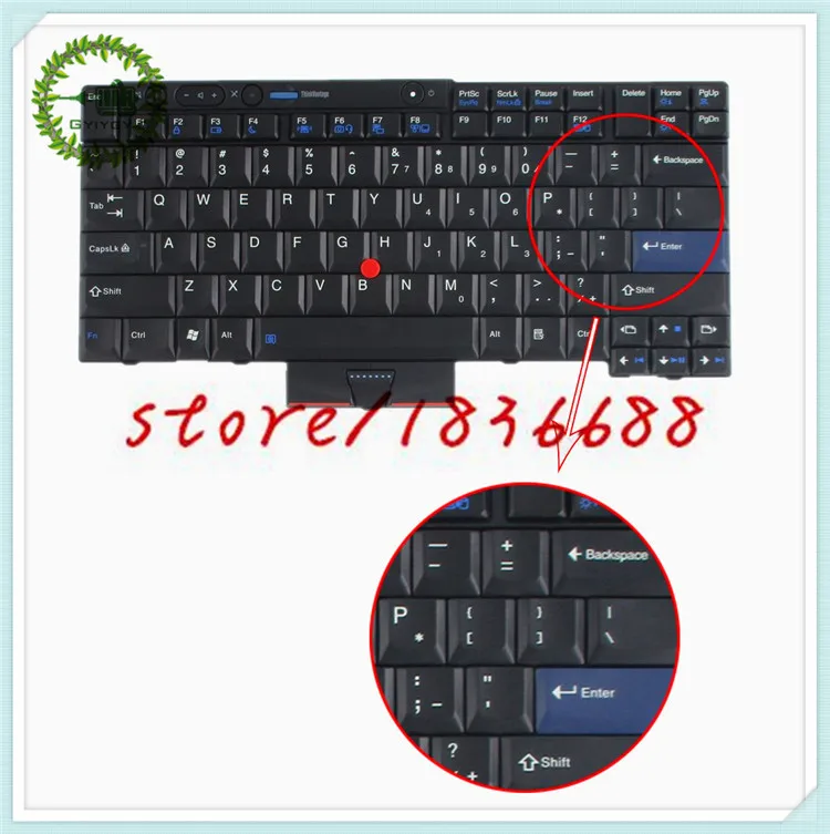 

GYIYGY keyboard for LENOVO IBM ThinkPad T410S T520 T420 X220 W520 X220T T410 T510 W510 laptop Keyboard