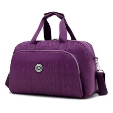 Большая вместительная нейлоновая дорожная сумка, Повседневная Женская Ручная сумка для багажа, дорожная сумка, большая сумка-тоут, женская сумка через плечо, Bolsa De Viagem