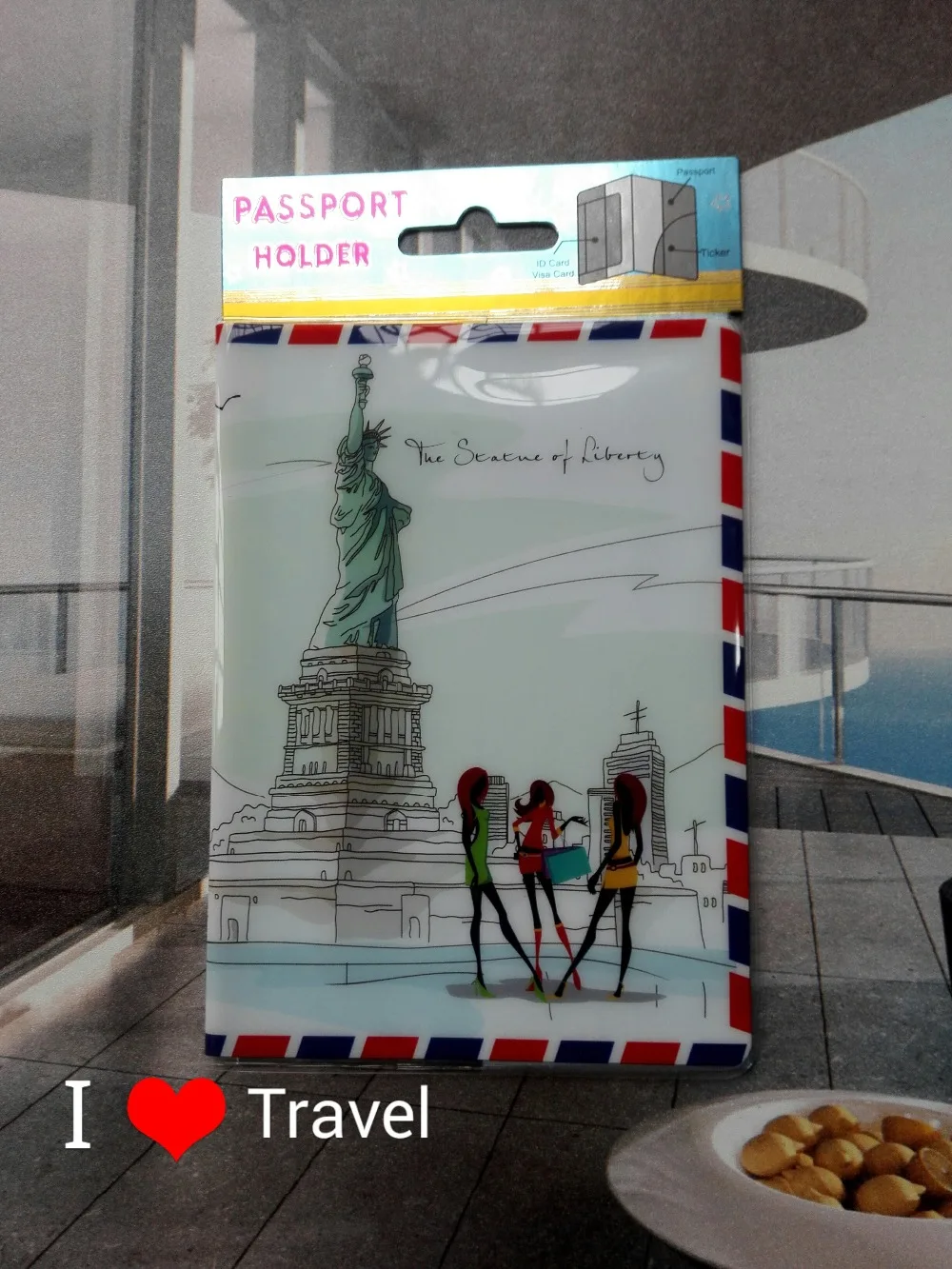 Мини-заказ, 1 шт., модный Европейский стиль, 3D Держатель для паспорта, ПВХ, чехол для паспорта, 14*9,6 см, держатели для карт и удостоверений личности-для путешествий