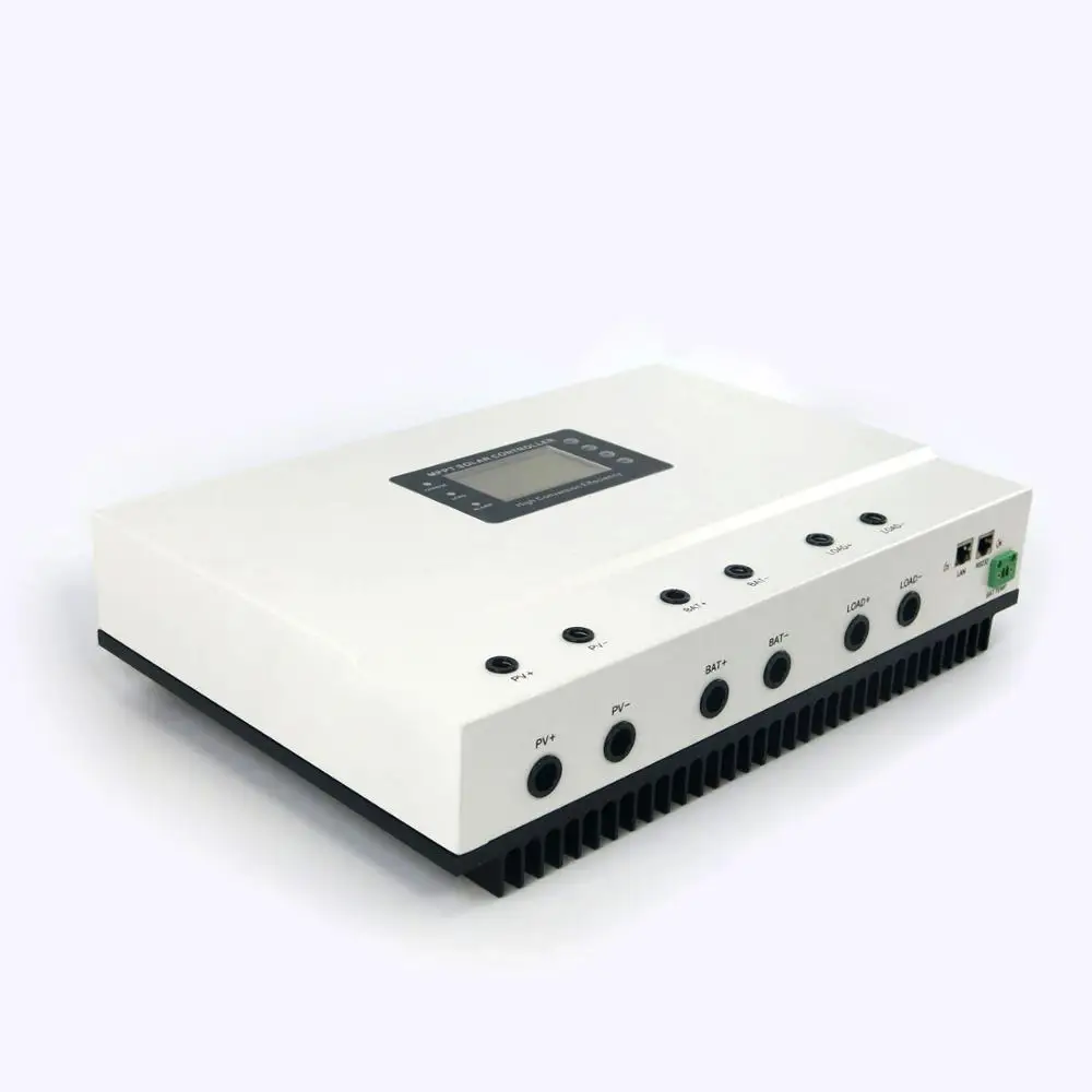 

12/24/36/48V System 80A 150VDC Self-Sooling High Intelligent Solar MPPT Charge Controller with RS232 and LAN Communication