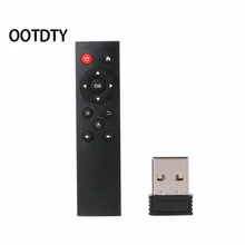 Универсальная 2,4G беспроводная мышь с клавиатурой пульт дистанционного управления для ПК Android tv Box