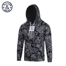 Neue Bandana Hip Hop Hoodies und Sweatshirts Männer Herbst Sudadera Hombre Paisley Schwarz Schweiß Homme Pullover Marke Kleidung