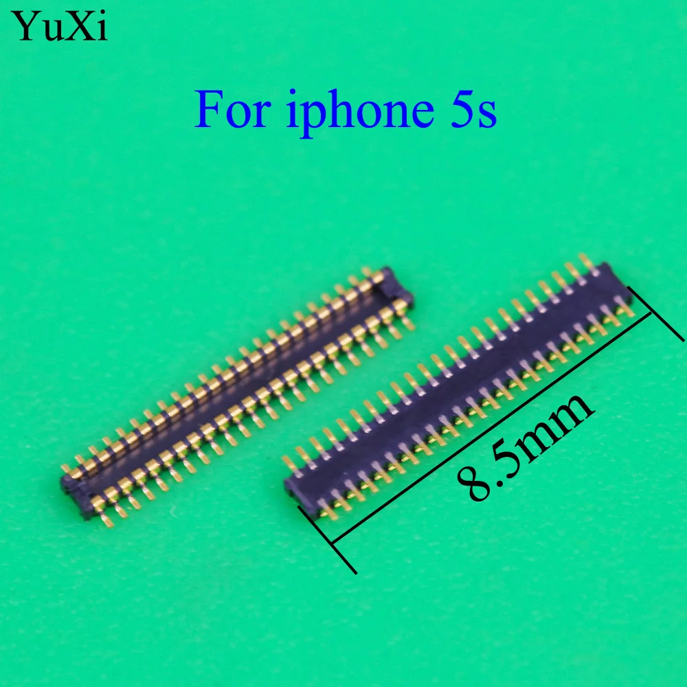 YuXi сенсорный ЖК экран дигитайзер FPC разъем на материнскую плату для iphone 5c 5S|Шлейфы
