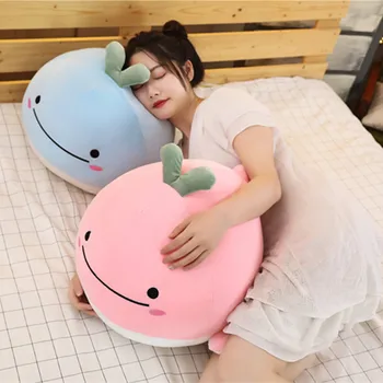 

For Dropshiping Simulation Whale Doll Plush Toy Soft Animal Ocean Sea Stuffed Animals For Children Christmas Gift kid Brinquedos