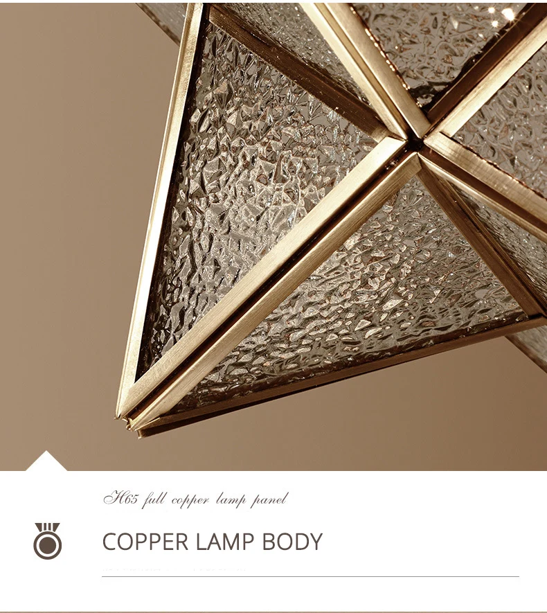 DX Creative Star Led Pendant Lights (13)