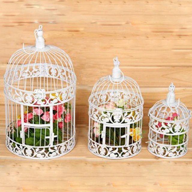 Fashion Large Antique Decorative Bird Cages Hand Made Clic Iron Fashion Large Antique Decorative Bird Cages Hand Made Clic Iron Birdcage For Wedding Decoration