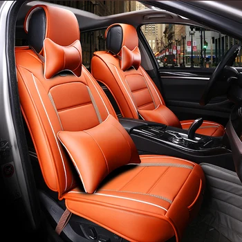 

(Front + Rear) Special Leather car seat covers For Renault Koleos megane Scenic Nuolaguna latitude landscape auto accessories