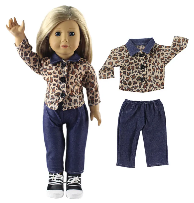 6 Set Doll Clothes for 18/" American Girl Doll Handmade Casual Wear Outfit
