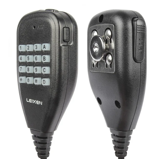 LEIXEN телефон двухдиапазонный VHF/UHF 136 174/400 470 МГц комплект 10 Вт автомобильный