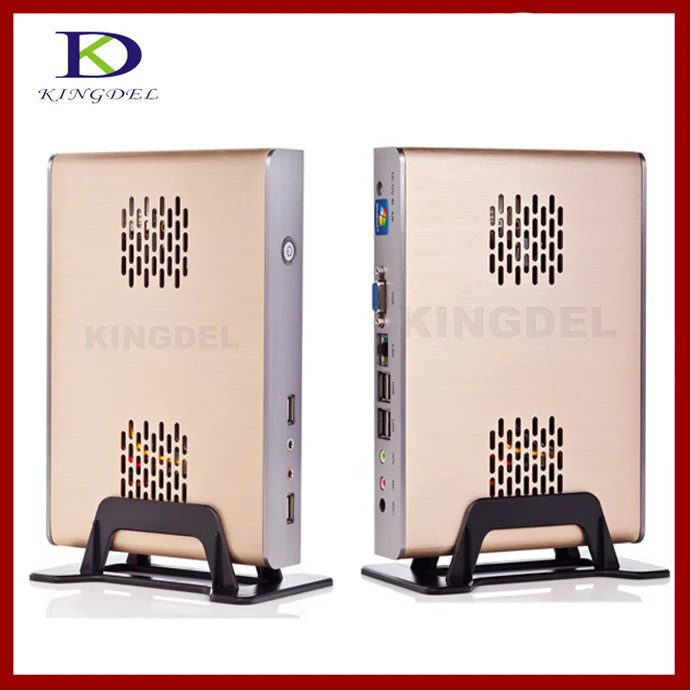 KINGDEL Thin Client Computer, Mini PC,PC station with Intel N270 1 ...