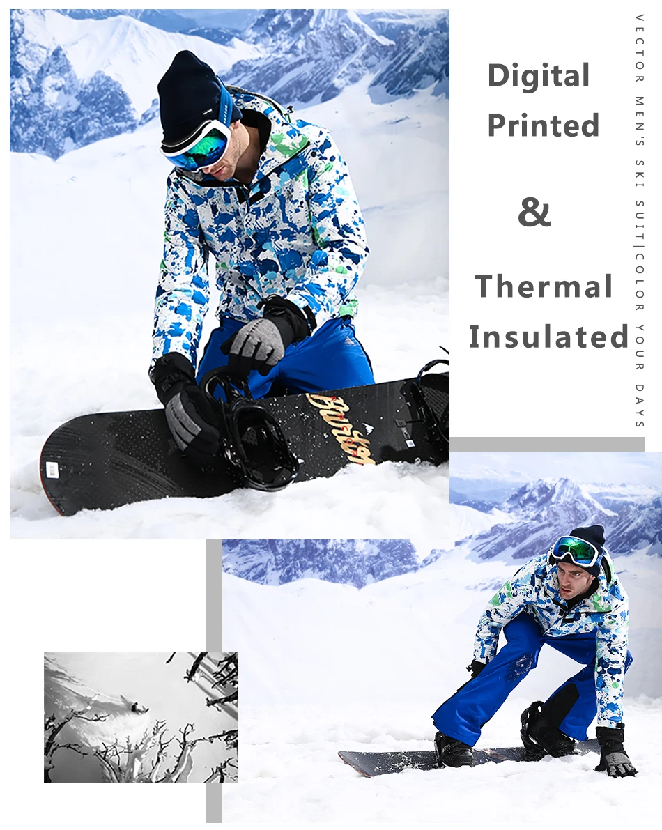 High Quality brand ski jacket
