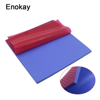 

1pc Enokay 100x100x3mm Blue White SMD DIP IC Chip Conduction Thermal Compounds Heatsink Silicone Pad