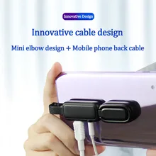2 in 1 Back Cable Mobile phone adapter fast charger for iphone lighting to 3 5mm jack headphones adapter with phone holder stand