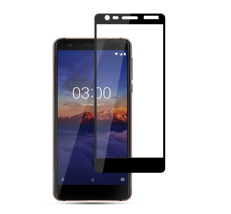 Для Nokia 3,1 закаленное стекло полное покрытие для Nokia 3,1 протектор экрана Nokia 3,1 TA-1049 TA-1057 TA-1063 TA-1070 TA-1074 TA