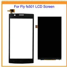 For Fly FS401 FS403 FS451 FS452 FS501 FS502 LCD Screen Display with Touch Screen Digitizer Replacement Free Shipping