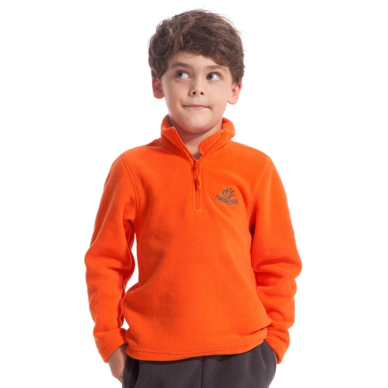 

Tectop Children Fleece Jacket Child Outdoor windproof thermal Jackets Boys and Girls Winter Clothing
