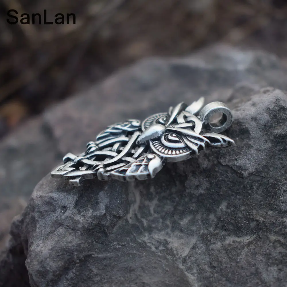 Винтажная подвеска в виде совы SanLan|owl pendant|owl necklacebrand necklace |