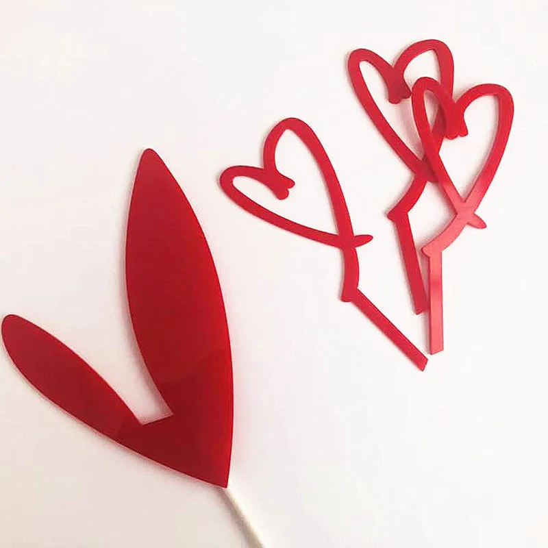 New-Acrylic-Cake-Topper-Gold-Silver-Red-Heart-Love-Acrylic-Cupcake-Topper-For-Wedding-Valentine-s (4)