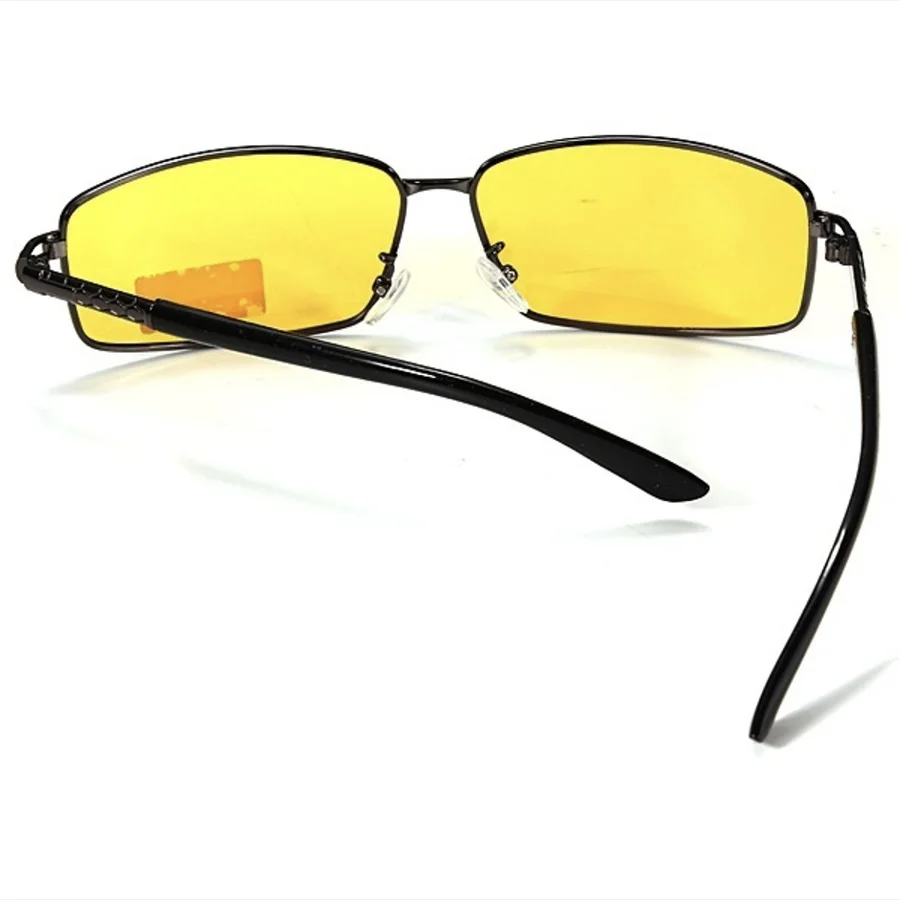 Очки ночного видения, поляризационные солнцезащитные очки, мужские высококачественные очки, очки UV400, солнцезащитные очки Авиатор, водительские очки, очки для ночного вождения