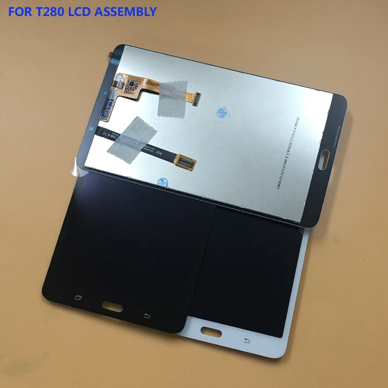 Touch Screen Digitizer Assembly White For Samsung GALAXY Tab A 7.0 T285 LCD