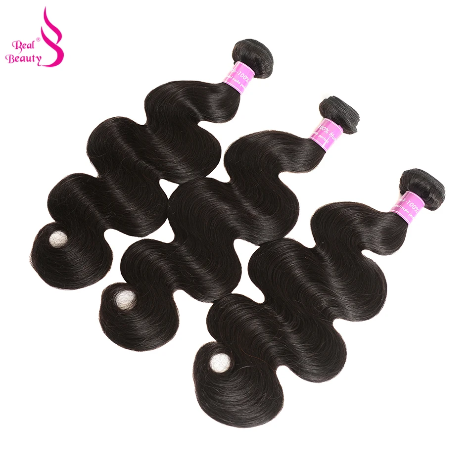 Straight Brazilian Hair Weave Bundles 8-30 Deal Real Beauty Hair 3 Bundles Human Hair Bundles Remy Hair Extensions  (2)