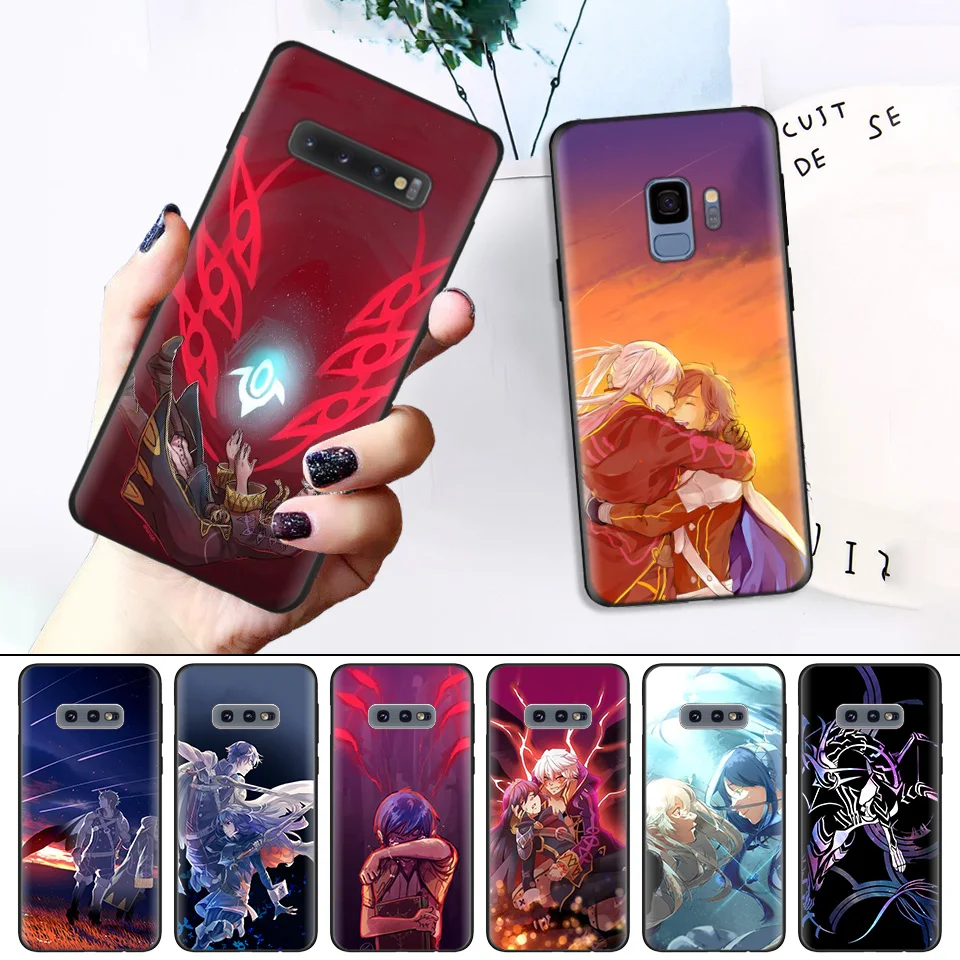 

Phone Pattern for Samsung Galaxy S8 S9 S10 S10e S10 Plus M20 S6 S6edge S7 S7edge Phone TPU Silicone Soft Case Cover Fire Emblem