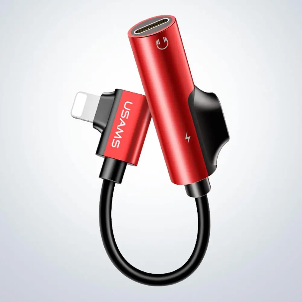 Kopen 2 In 1 Mobiele Telefoon Audio Adapter Kabel Voor IPhone X 8 7 6 s Plus Opladen Audio Splitter Om 3.5mm Jack Lightning