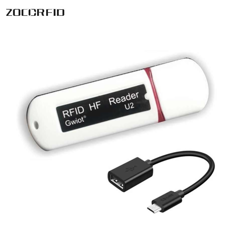 Новейший мини USB 13 56 MHZ RFID считыватель для iPad Android Mac Windows + 10 шт карт|13.56mhz rfid reader|rfid