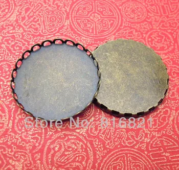 

Blank Round Lace Bezel Settings Cabochon Base Findings for Floating Charm Lockets Making Bronze tone Plated 10mm 20mm 25mm 35mm