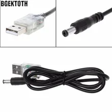 BGEKTOTH USB 5 В до 8,4 в силовой зарядный кабель для велосипеда светодиодный головной светильник 18650 Батарейный блок