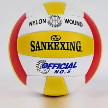 Гандбол женский красный Voleibol пляжный мяч надувной размер 5 обучение бесплатные игры волейбол открытый/Крытый мягкий мяч Волейбол