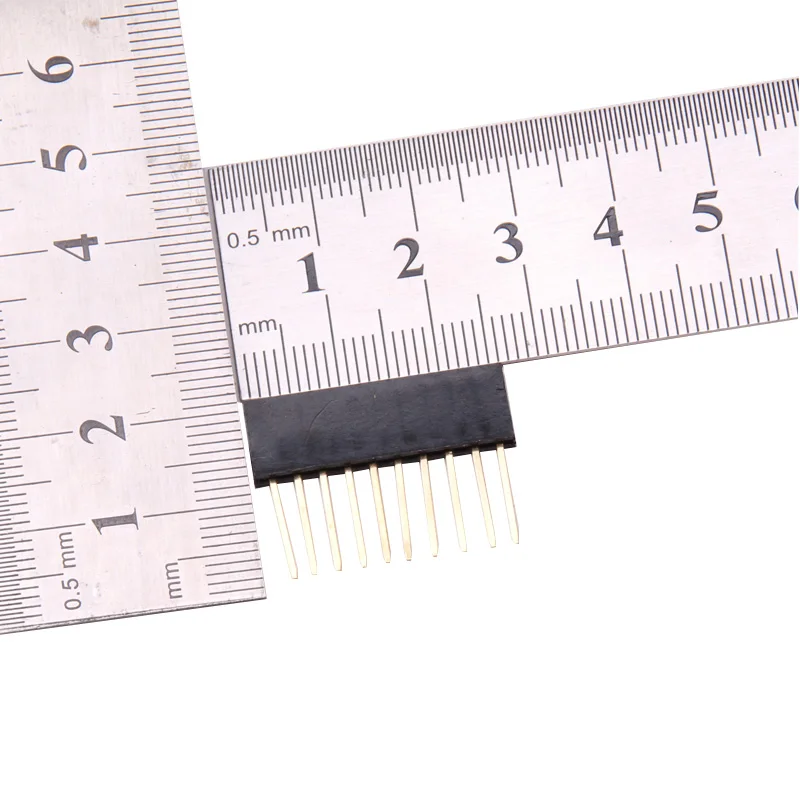 

Glyduino 10 PCS PC104 10 Pins Dedicated row of mothers Row seat spacing 2.54MM for Arduino