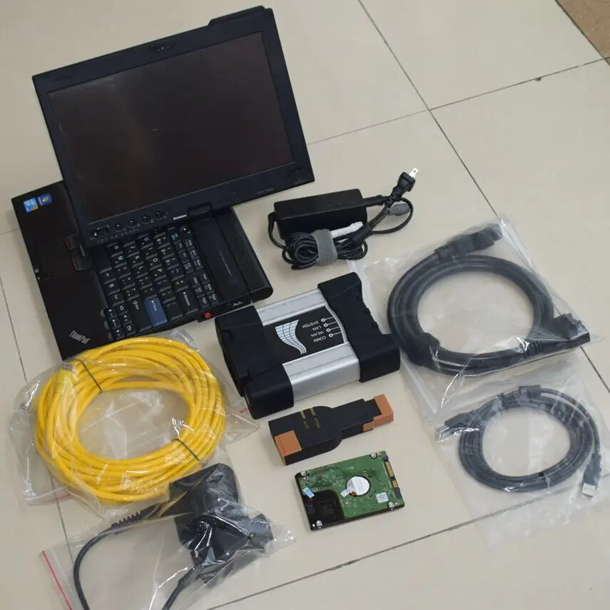 

Newest 2019.05 for bmw com next diagnostic tool with x200t 4g laptop with 500gb hdd software ready to work 1 year warranty