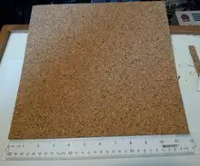 Horizon Elephant 3D printer Cork sheet 12″ Squares x 1/8″ thick (305mm x 3mm) 100% natural cork plate