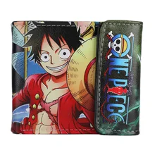 Японские Аниме Мультфильм одна деталь Короткие Кошельки для мальчиков и мужчин как hasp стандартные кошельки Портмоне De portemonne sac borsa