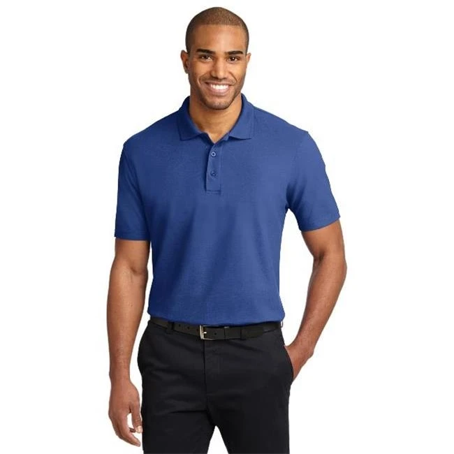Port Authority TLK510 Mens Stain-Resistant Polo T-Shirt Royal - 3XL Tall