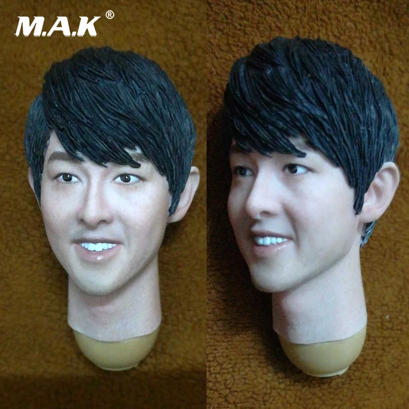 

1/6 Scale Male Head Model Sculpt Korean movie star head Carving Song Joong Ki head sculpt For 12" man Action Figure Toys