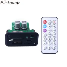 Elistooop мини 12 в MP3 аудио декодер доска без потерь декодирование MP3 плеер стерео двухканальный аудио выход Поддержка TF карта U диск