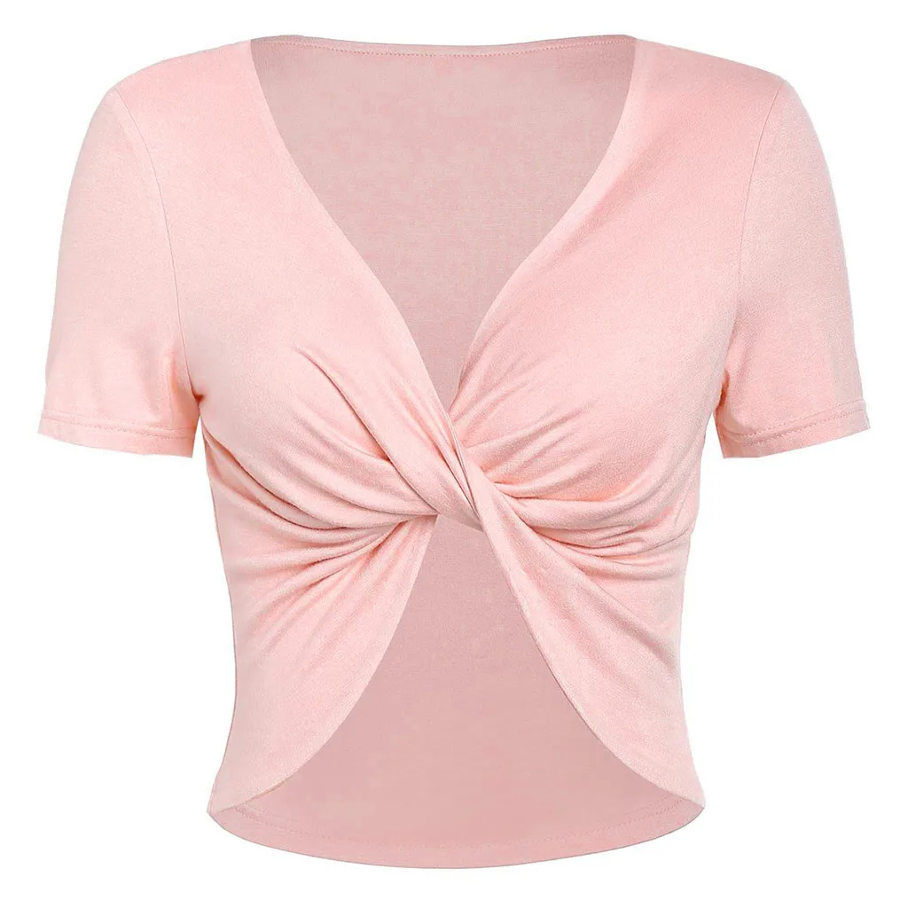 Модный летний женский топ с коротким рукавом и перекрещивающимися спереди топами+ вечерние мини-платья с цветочным принтом 401