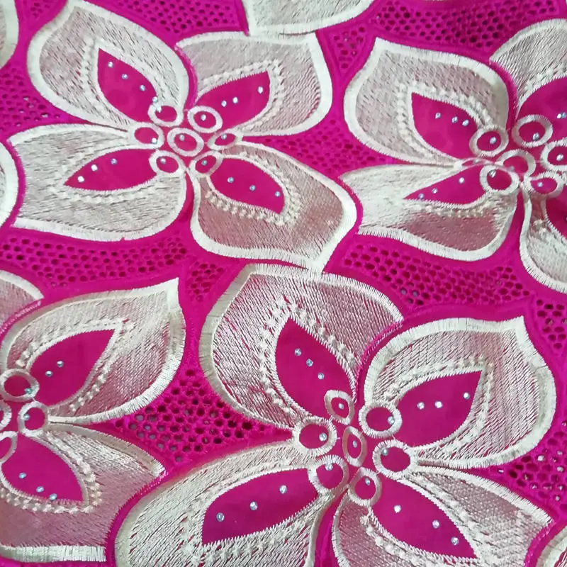 

High Quality Swiss Voile Lace In Switzerland Gorgeous 100% Cotton Swiss Voile Laces For Nigerian wedding dress 5 Yards QG982