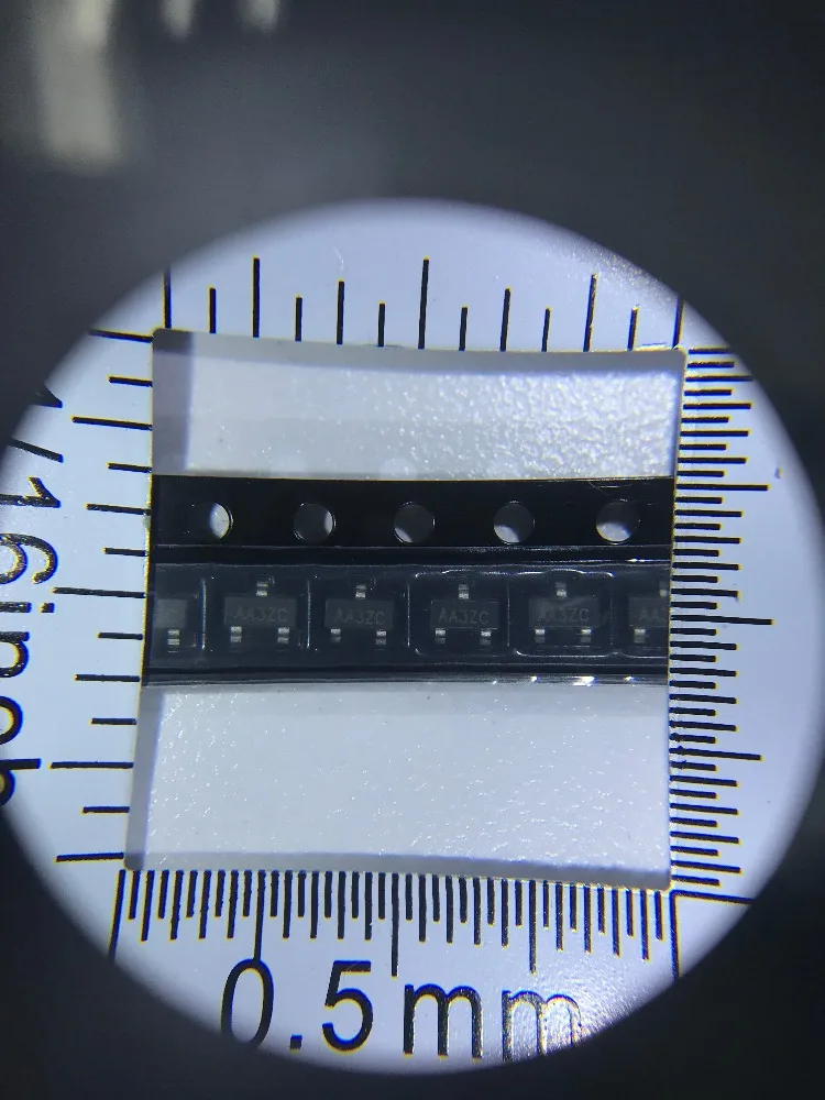 

TL431ASA-7 SOT-23 silk screen AA7HG DIODES voltage reference chip TL431