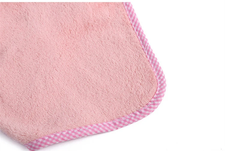 Новинка 4 цвета детские мягкие плюшевое полотенце для ванной Детские полотенце для рук; для новорожденных салфетка для Коралловый купальный Полотенца для детей Ванная комната