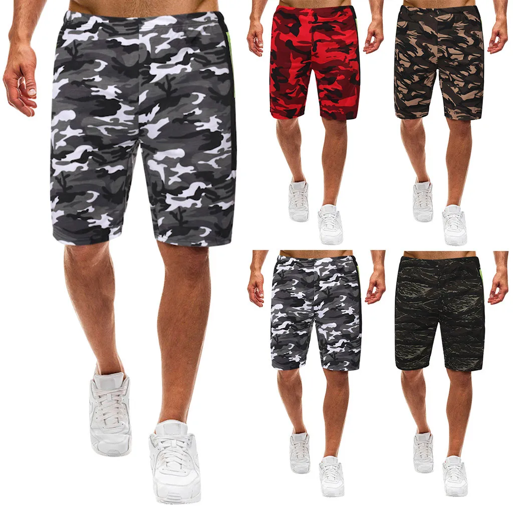 Мужская летняя новая стильная камуфляжная форма для отдыха модные брюки с несколькими карманами