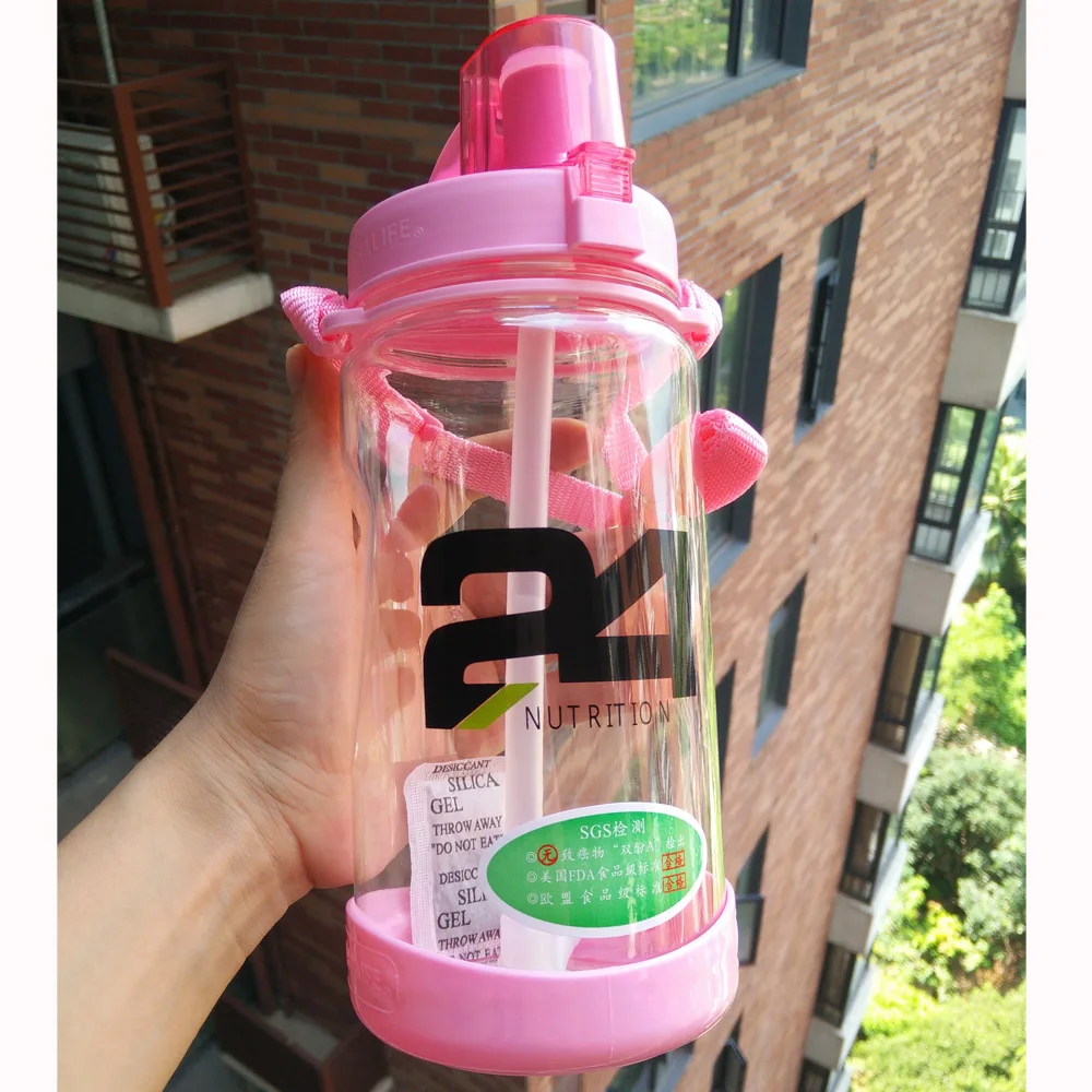 Пластиковая бутылка для воды Herbalife с веревкой 3 цвета 1000 мл|water bottle|plastic water bottlebottle