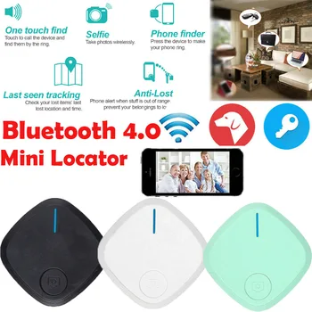 

S2 Smart Tracker Bluetooth Locator Pet Anti Lost Alarm Sensor Mini Tracking Finder Intelligent Anti-lost Device 3E10