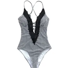 Модные женские винтажные кружевные комплекты бикини пляжные купальники купальный костюм 1-22